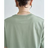 【接触冷感】裾レイヤードプリントTシャツ | ikka | 詳細画像34