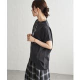 【接触冷感】ロゴフォトチュニックTシャツ | ikka | 詳細画像8