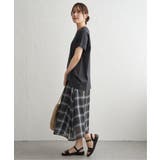 【接触冷感】ロゴフォトチュニックTシャツ | ikka | 詳細画像10
