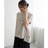 【接触冷感】ロゴフォトチュニックTシャツ | ikka | 詳細画像12