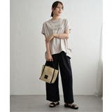 【接触冷感】ロゴフォトチュニックTシャツ | ikka | 詳細画像15
