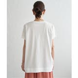 【接触冷感】ロゴフォトチュニックTシャツ | ikka | 詳細画像21