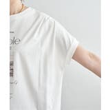 【接触冷感】ロゴフォトチュニックTシャツ | ikka | 詳細画像23