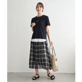 【雑誌InRed6月号掲載】鹿の子裾レイヤードプルオーバー【接触冷感】 | ikka | 詳細画像31