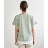 【雑誌InRed6月号掲載】鹿の子裾レイヤードプルオーバー【接触冷感】 | ikka | 詳細画像33