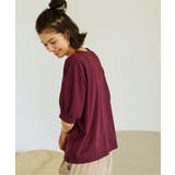 【接触冷感】ヘンリーネック袖タックドルマンプルオーバー | ikka  | 詳細画像5 