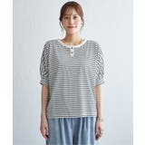 【接触冷感】ヘンリーネック袖タックドルマンプルオーバー | ikka  | 詳細画像34 