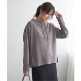 【雑誌InRed12月号掲載】フェイクスエードスピンドルプルオーバー | ikka  | 詳細画像9 