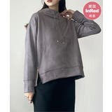 【雑誌InRed12月号掲載】フェイクスエードスピンドルプルオーバー | ikka  | 詳細画像1 