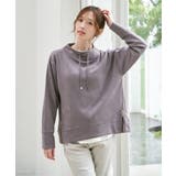 【雑誌InRed12月号掲載】フェイクスエードスピンドルプルオーバー | ikka  | 詳細画像4 