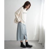 裏毛ロゴフォトスウェット | ikka  | 詳細画像9 