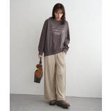 裏毛ロゴフォトスウェット | ikka  | 詳細画像21 