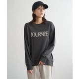 チャコール | 裏毛ロゴフォトスウェット | ikka 