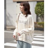 裏毛ロゴフォトスウェット | ikka  | 詳細画像2 