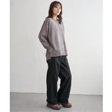 GOKU楽カットソー フェイクスエード裾スリットプルオーバー | ikka  | 詳細画像13 