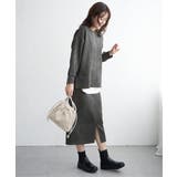 GOKU楽カットソー フェイクスエード裾スリットプルオーバー | ikka  | 詳細画像17 