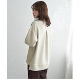 GOKU楽カットソー フェイクスエード裾スリットプルオーバー | ikka  | 詳細画像26 