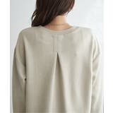 GOKU楽カットソー フェイクスエード裾スリットプルオーバー | ikka  | 詳細画像34 