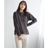 チャコール | GOKU楽カノコダンボールプルオーバー | ikka 