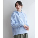 スカイブルー | GOKU楽ダンボールフードパーカー | ikka 