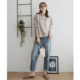 GOKU楽ダンボールニットフードパーカー | ikka  | 詳細画像6 