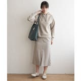 GOKU楽ダンボールニットフードパーカー | ikka  | 詳細画像2 