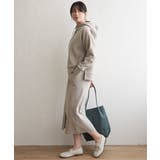 GOKU楽ダンボールニットフードパーカー | ikka  | 詳細画像3 