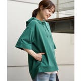 【雑誌InRed6月号掲載】コットンUSAミニワッフルポケ付きパーカー | ikka  | 詳細画像10 