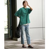 【雑誌InRed6月号掲載】コットンUSAミニワッフルポケ付きパーカー | ikka  | 詳細画像11 