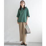 【雑誌InRed6月号掲載】コットンUSAミニワッフルポケ付きパーカー | ikka  | 詳細画像15 