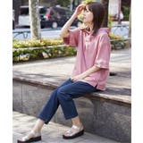 【雑誌InRed6月号掲載】コットンUSAミニワッフルポケ付きパーカー | ikka  | 詳細画像18 