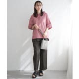 【雑誌InRed6月号掲載】コットンUSAミニワッフルポケ付きパーカー | ikka  | 詳細画像22 