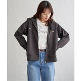 チャコール | GOKU楽カノコダンボールパーカ | ikka