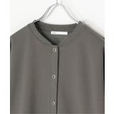 【洗濯機で洗える】ダンボールニットノーカラーカーディガン | ikka | 詳細画像6