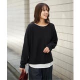 ブラック | サカリバプルオーバーアンサンブル | ikka