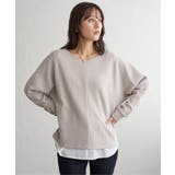 ベージュ | サカリバプルオーバーアンサンブル | ikka