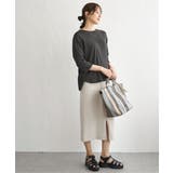 【2点セット】シア?ロゴプリント 7分袖プルオーバーセット | ikka | 詳細画像22