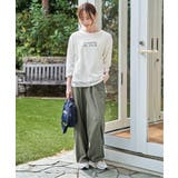 【2点セット】シア?ロゴプリント 7分袖プルオーバーセット | ikka | 詳細画像4