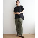 異素材サイドリボンチュニック | ikka  | 詳細画像6 