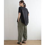 異素材サイドリボンチュニック | ikka  | 詳細画像7 