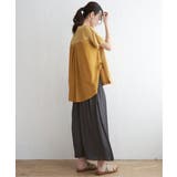 異素材サイドリボンチュニック | ikka  | 詳細画像10 