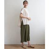 異素材サイドリボンチュニック | ikka  | 詳細画像13 