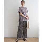 異素材サイドリボンチュニック | ikka  | 詳細画像3 