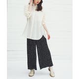 綿ラミーシアーバンドカラーシャツ | ikka | 詳細画像25