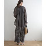 バックシャーリングシアーシャツ | ikka  | 詳細画像10 