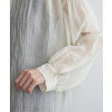 バックシャーリングシアーシャツ | ikka  | 詳細画像22 
