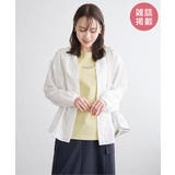 オフホワイト | 【雑誌InRed5月号掲載】シアーバックリボンブラウス | ikka 