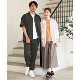 コットン楊柳バンドカラーシャツ | ikka  | 詳細画像7 