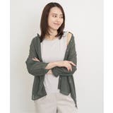 コットン楊柳バンドカラーシャツ | ikka  | 詳細画像14 