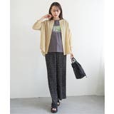 コットン楊柳バンドカラーシャツ | ikka  | 詳細画像21 